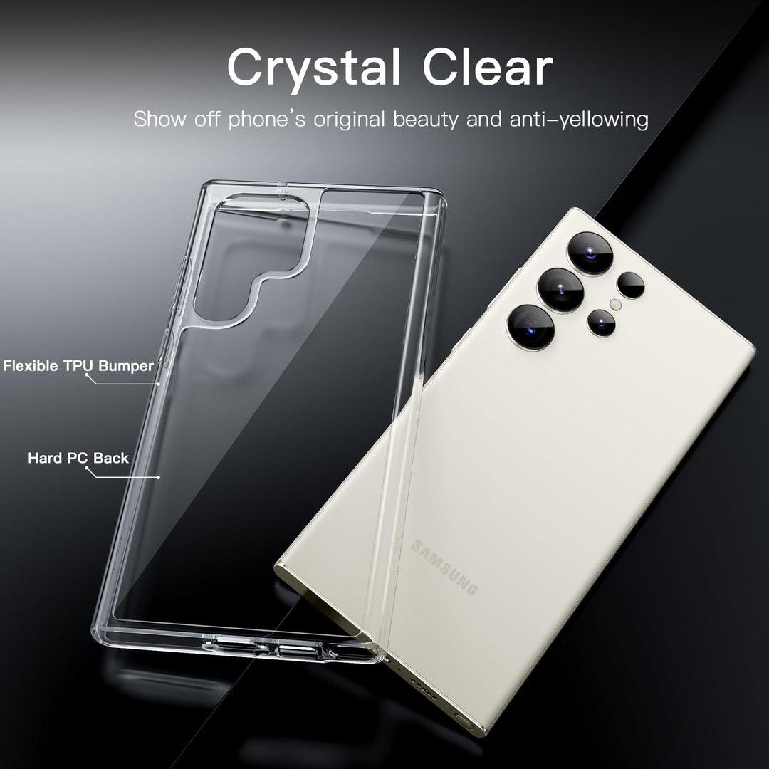 JETech ClearShield Ultra Case for Galaxy S23 5G - DOKUTRONIX