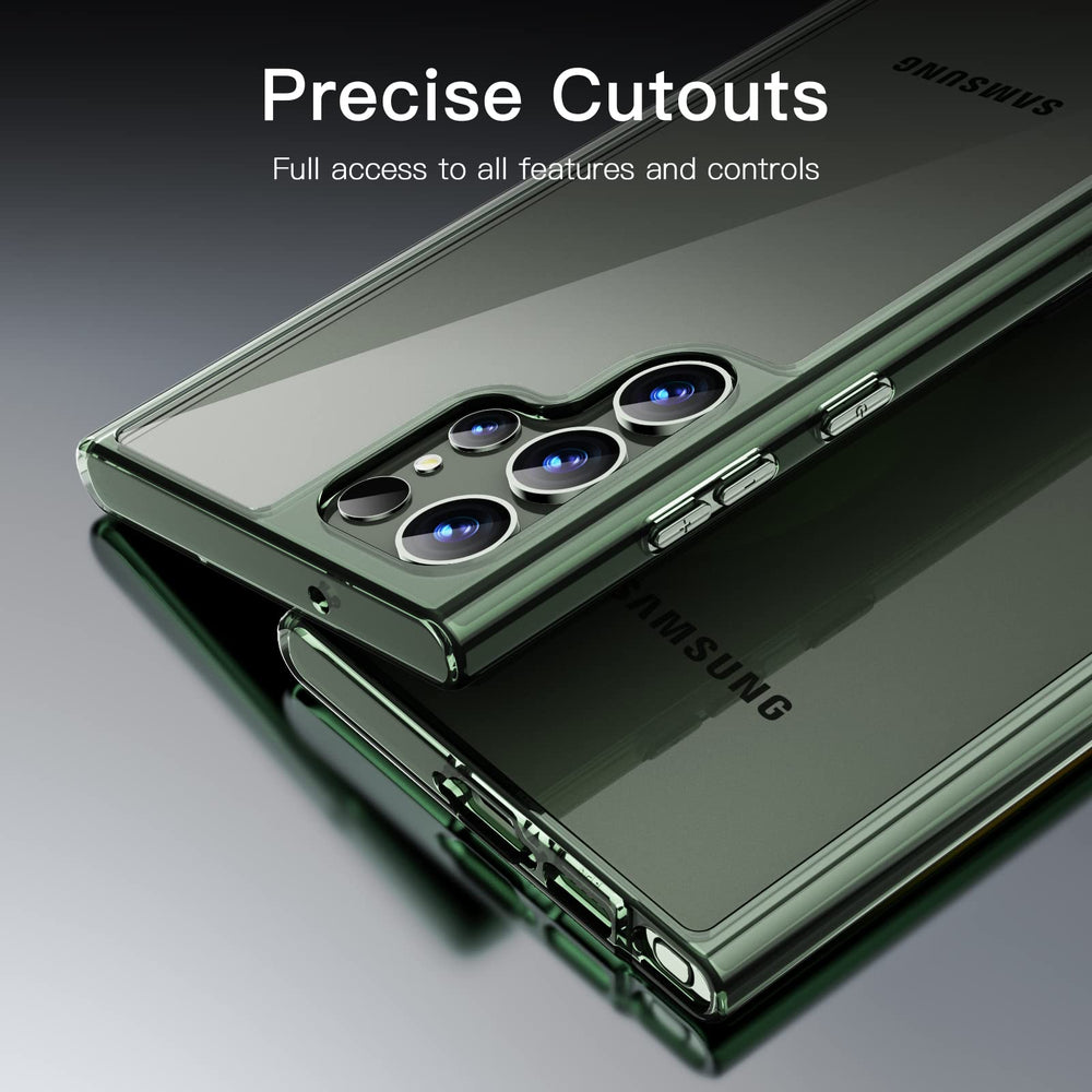 JETech UltraGuard Case for Galaxy S23 Ultra Green - DOKUTRONIX
