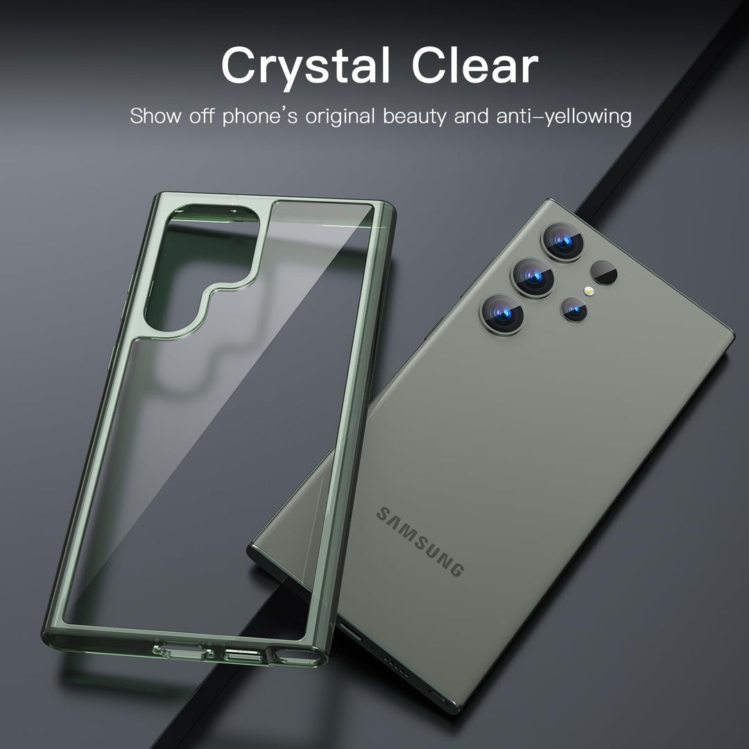 JETech UltraGuard Case for Galaxy S23 Ultra Green - DOKUTRONIX
