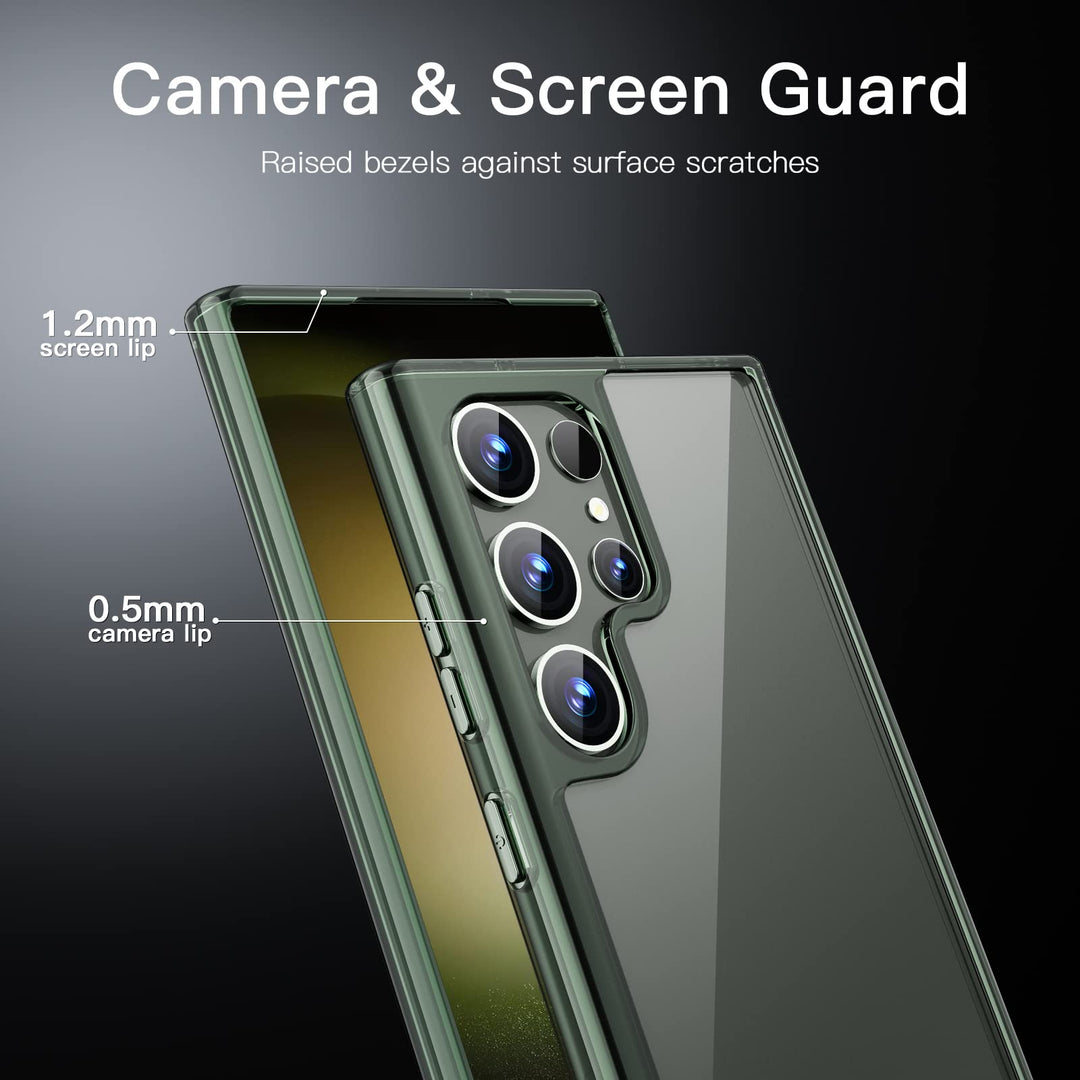 JETech UltraGuard Case for Galaxy S23 Ultra Green - DOKUTRONIX