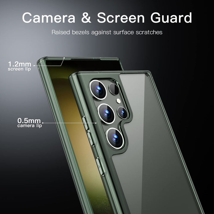 JETech UltraGuard Case for Galaxy S23 Ultra Green - DOKUTRONIX