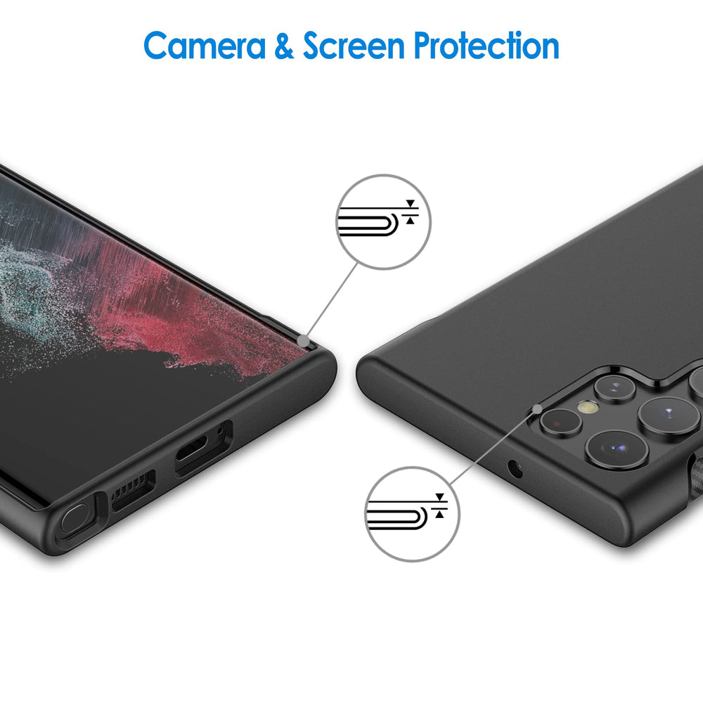 JETech Carbon Fiber Slim Case for Galaxy S22 Ultra - DOKUTRONIX