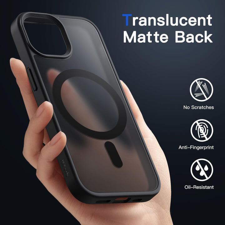 Magnetic Matte Slim Case for iPhone 14 Plus - DOKUTRONIX