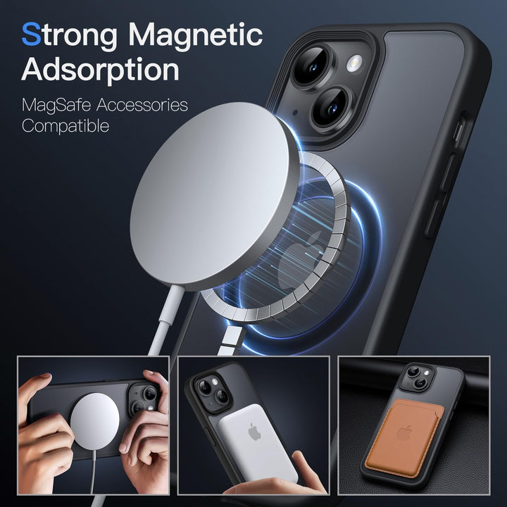 Magnetic Matte Slim Case for iPhone 14 Plus - DOKUTRONIX