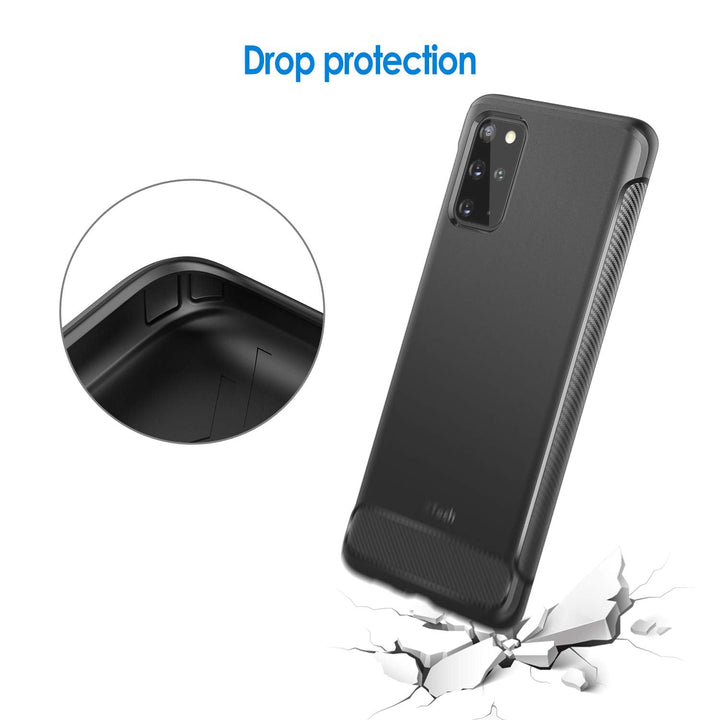JETech Carbon Slim Case for Galaxy S20 Plus 5G - DOKUTRONIX