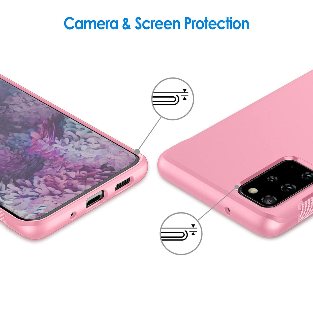 JETech Carbon Fiber Slim Case - Samsung Galaxy S20+ - DOKUTRONIX