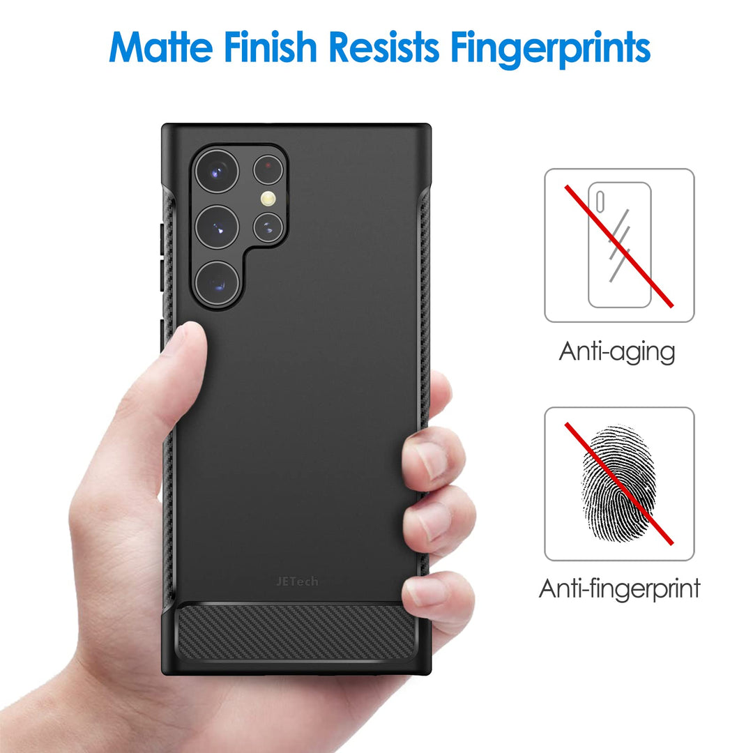 JETech Carbon Fiber Slim Case for Galaxy S22 Ultra - DOKUTRONIX