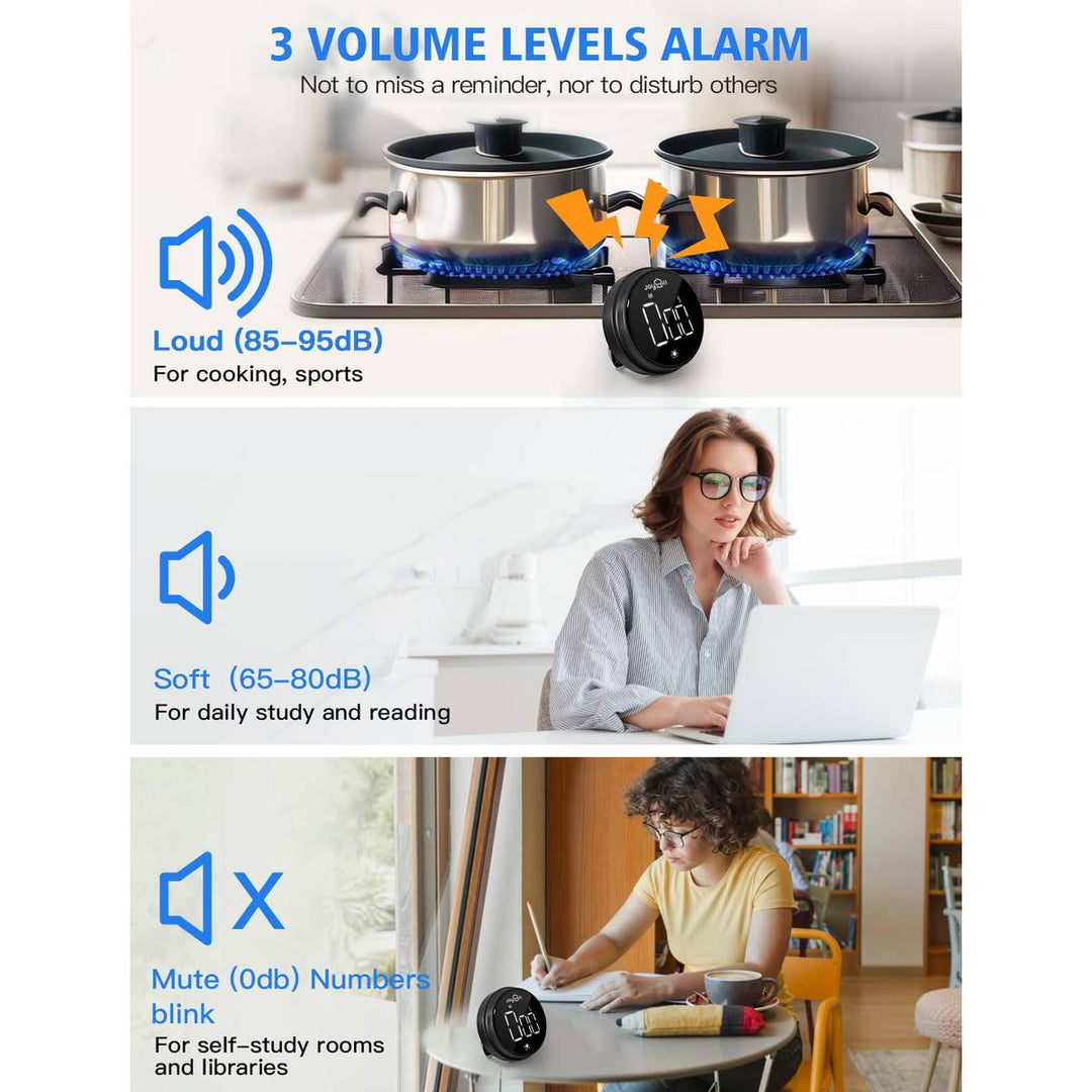 Joyhill Smart Timer: Bright, Portable, Versatile! - DOKUTRONIX