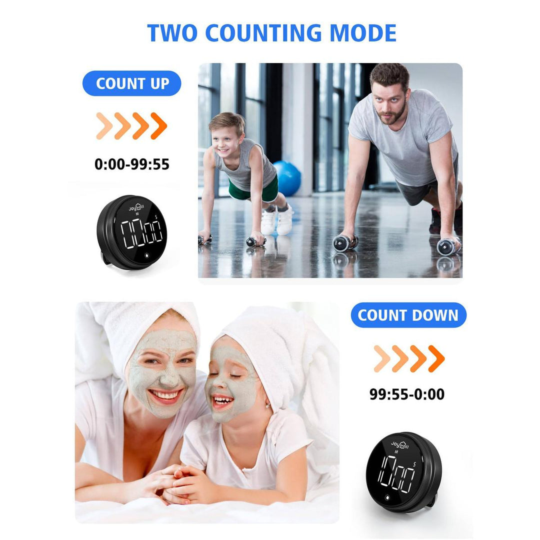 Joyhill Smart Timer: Bright, Portable, Versatile! - DOKUTRONIX