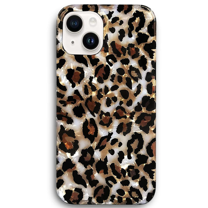 Leopard Sparkle iPhone 15 Plus Case - DOKUTRONIX
