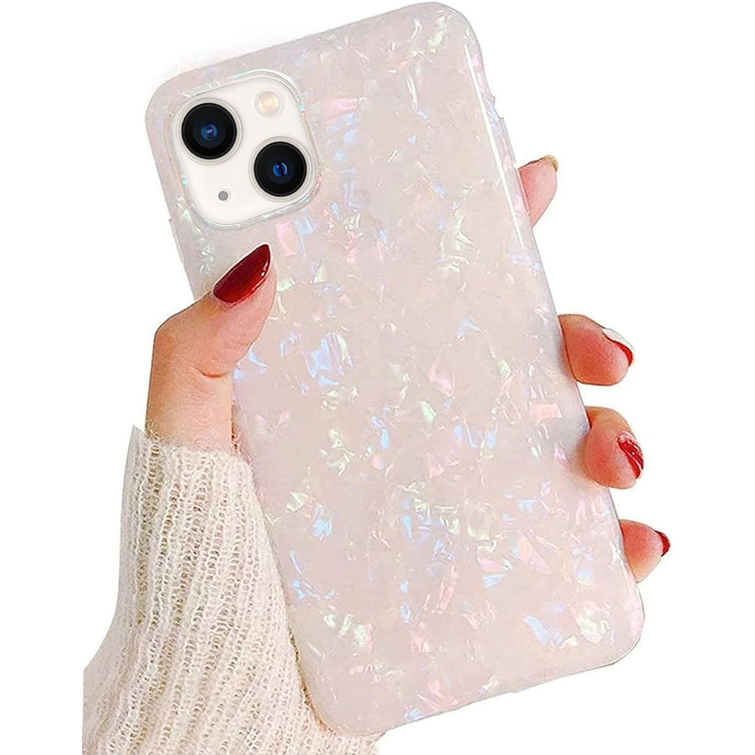 J.West Sparkle Opal iPhone 15 Plus Case - DOKUTRONIX