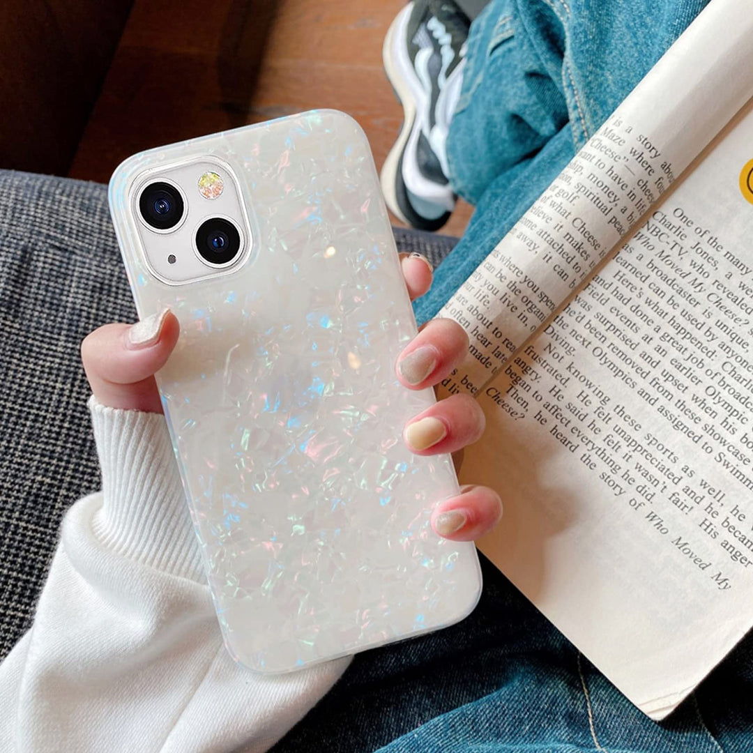 J.West Sparkle Opal iPhone 15 Plus Case - DOKUTRONIX