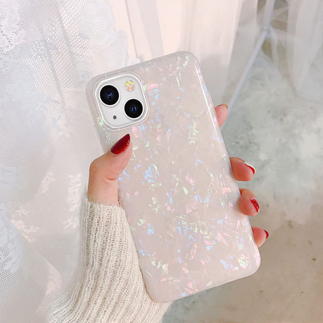 J.West Sparkle Opal iPhone 15 Plus Case - DOKUTRONIX