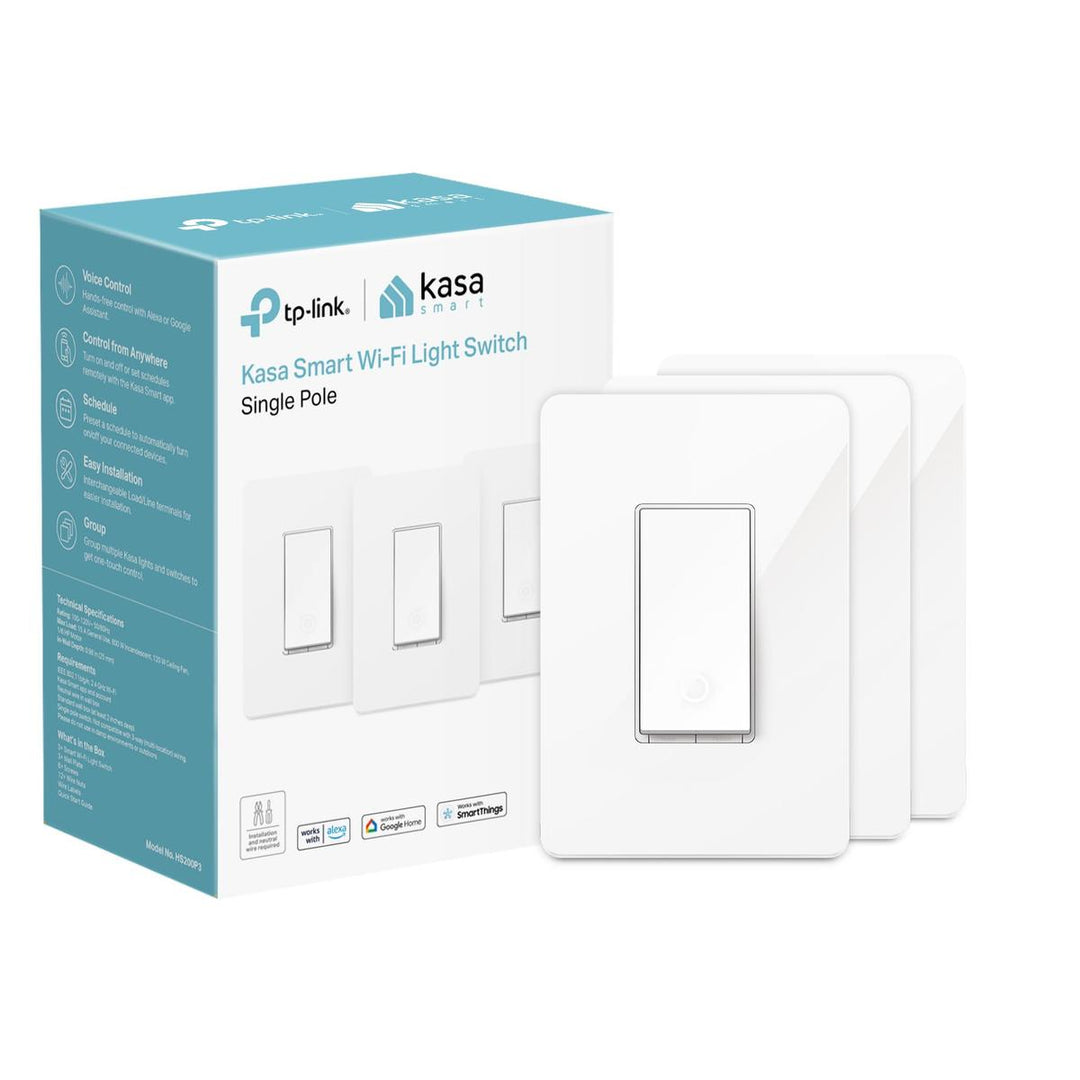 Kasa Smart Switch Trio: Alexa & Google Ready - DOKUTRONIX