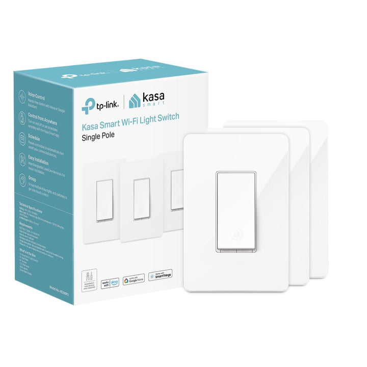Kasa Smart Switch Trio: Alexa & Google Ready - DOKUTRONIX