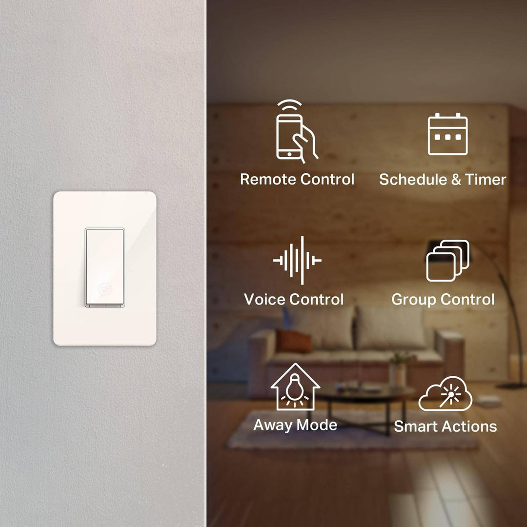 Kasa Smart Switch Trio: Alexa & Google Ready - DOKUTRONIX