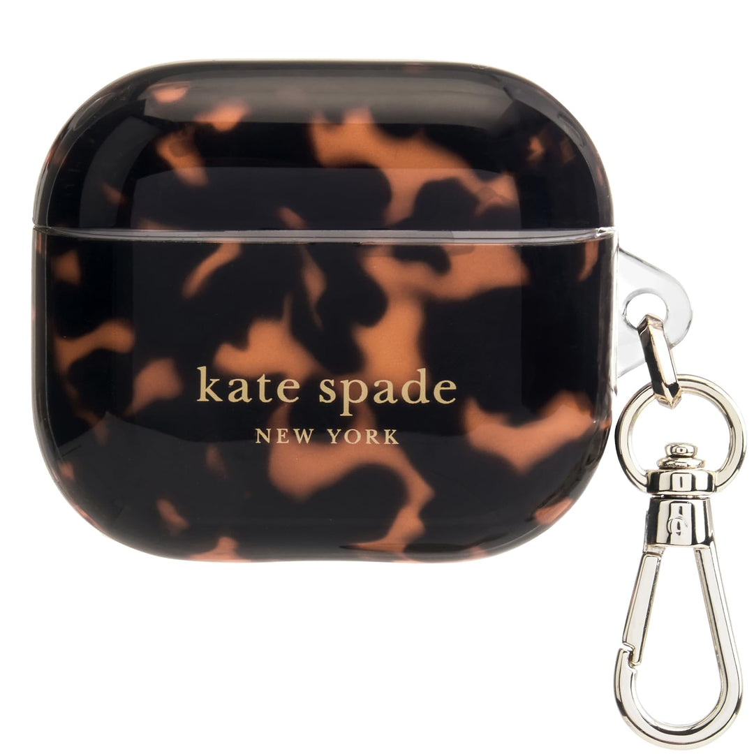 Kate Spade Tortoiseshell AirPods Pro Case & Keychain - DOKUTRONIX