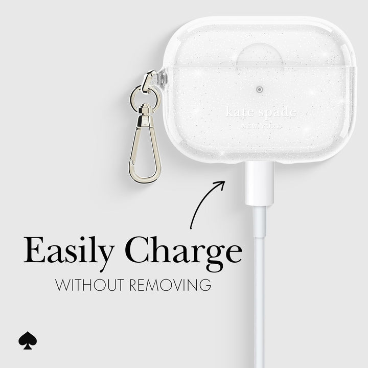 Kate Spade Tortoiseshell AirPods Pro Case & Keychain - DOKUTRONIX