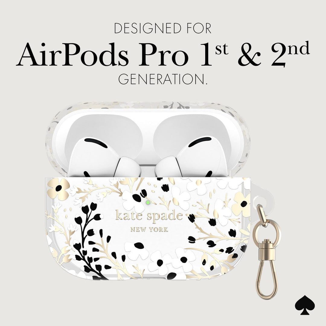 Kate Spade Tortoiseshell AirPods Pro Case & Keychain - DOKUTRONIX