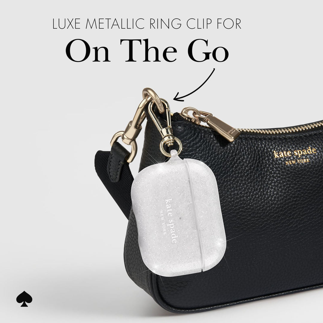 Kate Spade Tortoiseshell AirPods Pro Case & Keychain - DOKUTRONIX