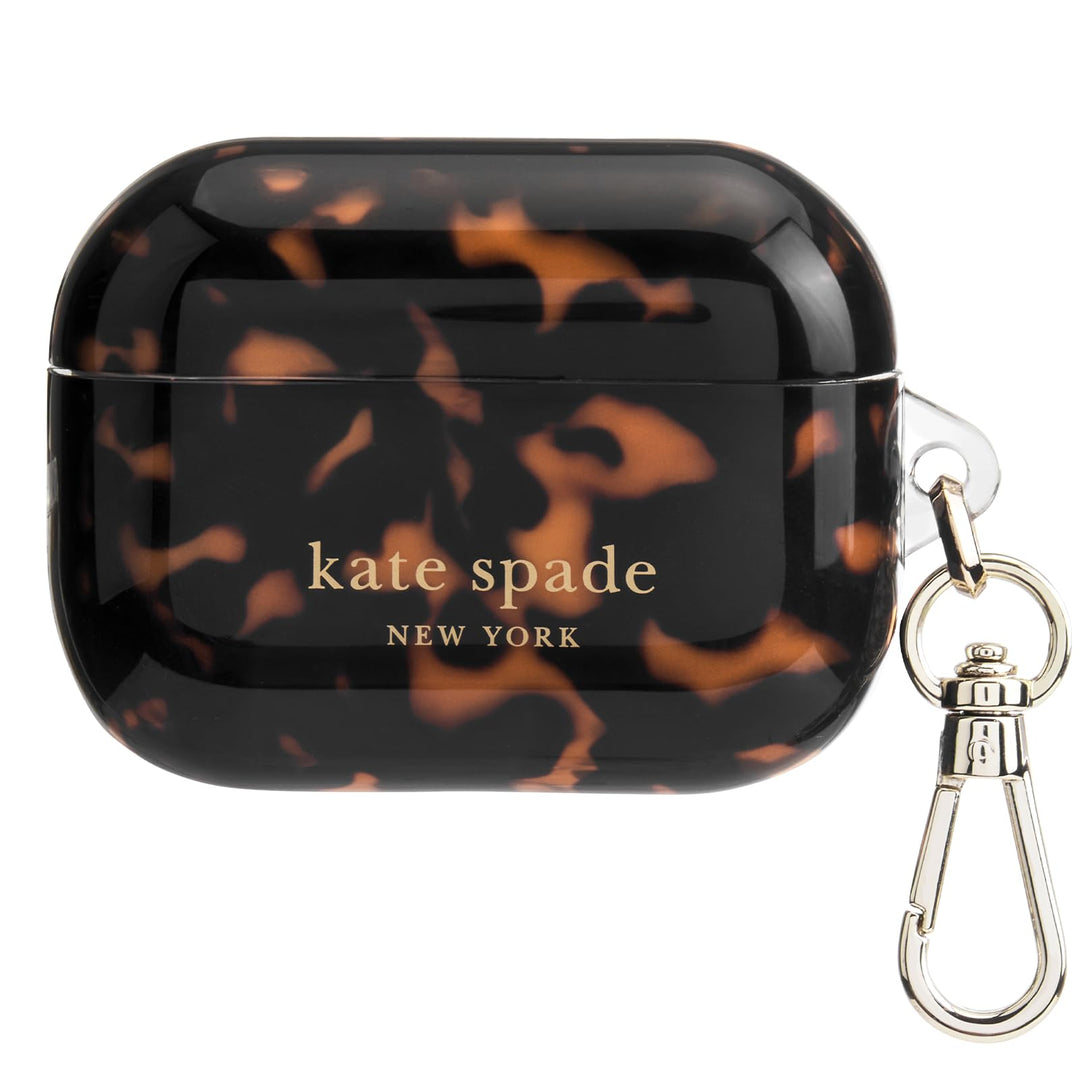 Kate Spade Tortoiseshell AirPods Pro Case & Keychain - DOKUTRONIX