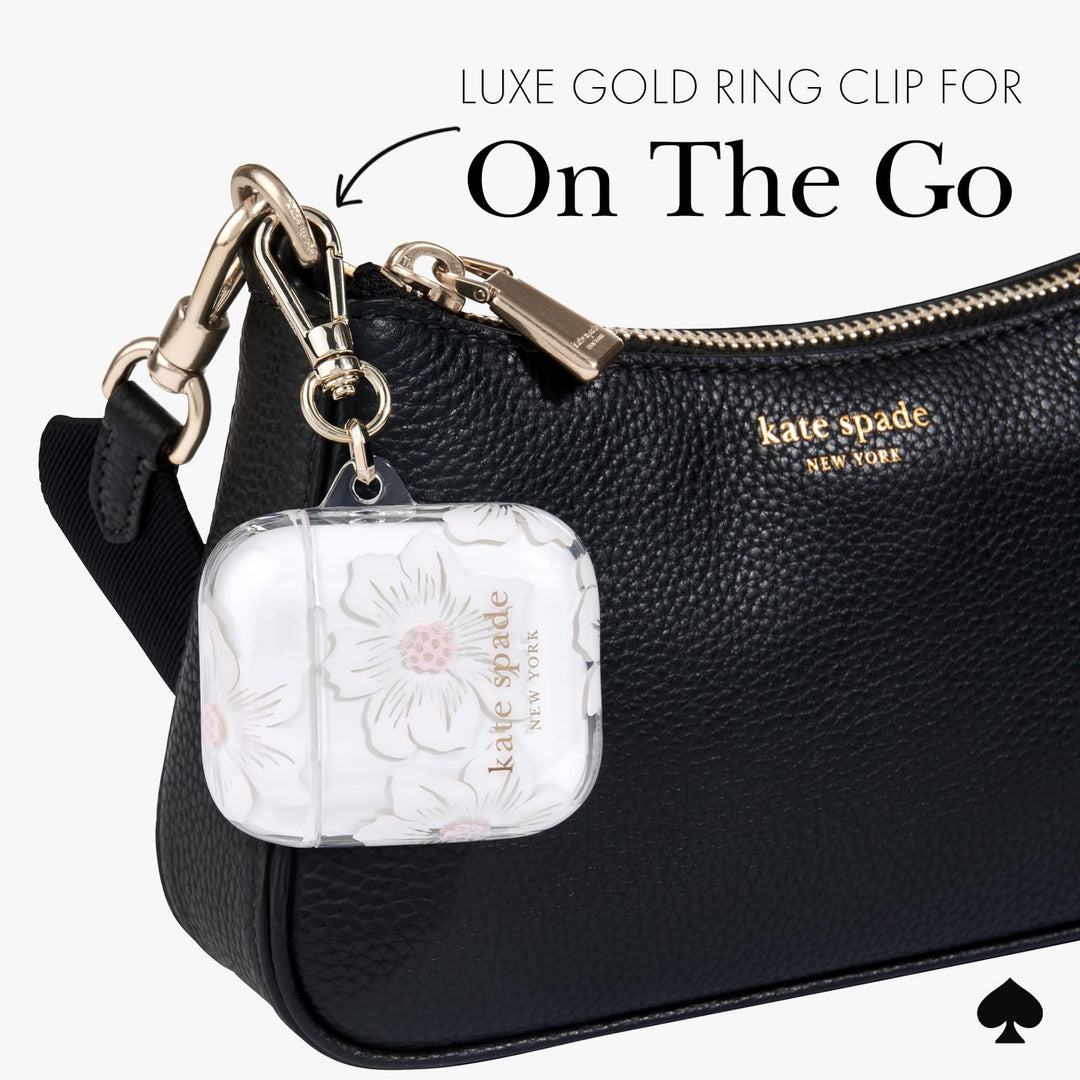 Kate Spade Tortoiseshell AirPods Pro Case & Keychain - DOKUTRONIX