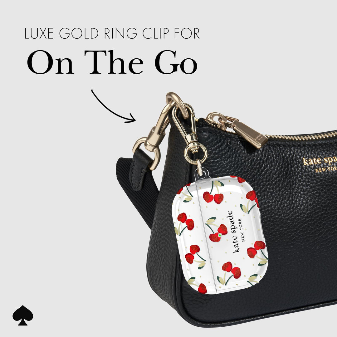 Kate Spade Tortoiseshell AirPods Pro Case & Keychain - DOKUTRONIX