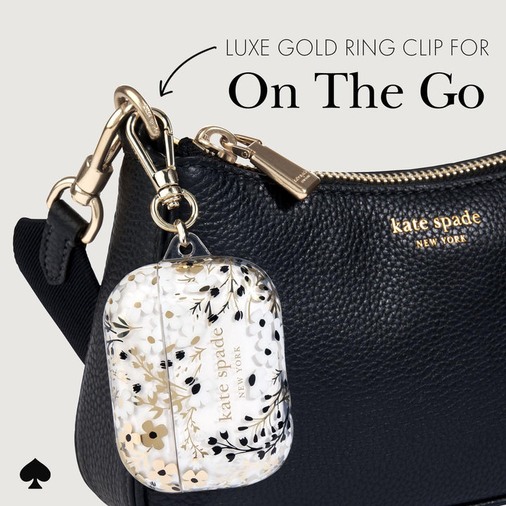 Kate Spade Tortoiseshell AirPods Pro Case & Keychain - DOKUTRONIX