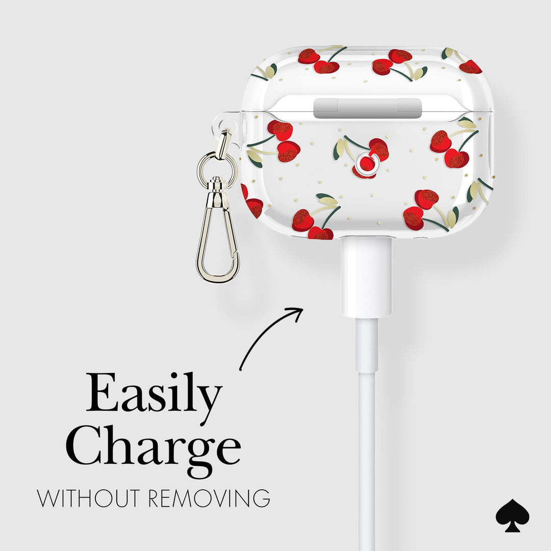 Kate Spade Tortoiseshell AirPods Pro Case & Keychain - DOKUTRONIX