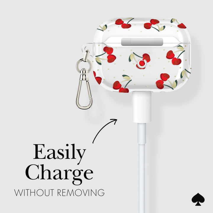 Kate Spade Tortoiseshell AirPods Pro Case & Keychain - DOKUTRONIX