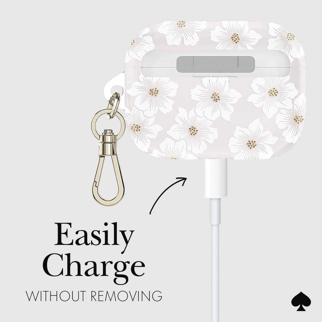 Kate Spade Tortoiseshell AirPods Pro Case & Keychain - DOKUTRONIX