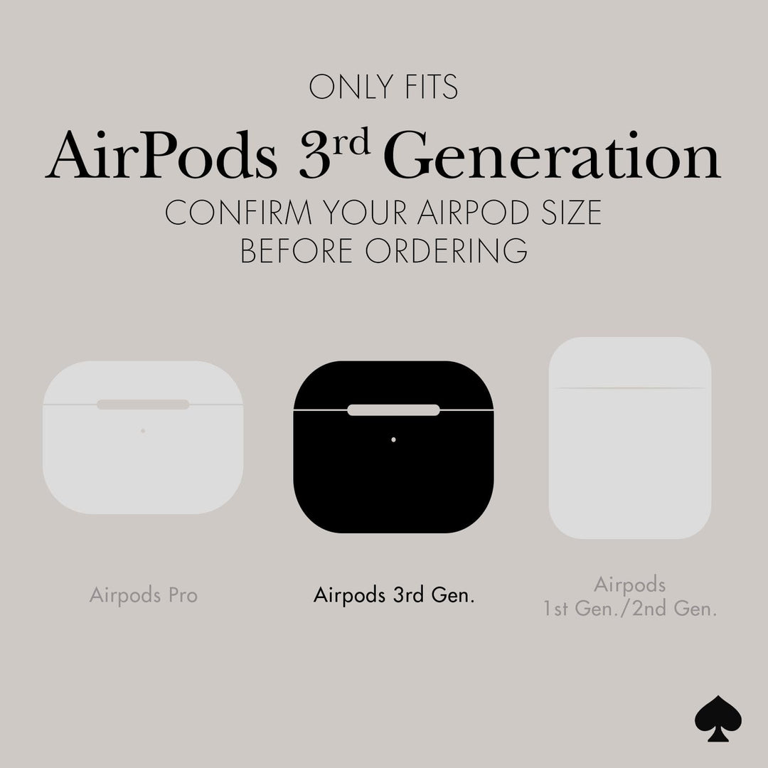 Kate Spade Tortoiseshell AirPods Pro Case & Keychain - DOKUTRONIX