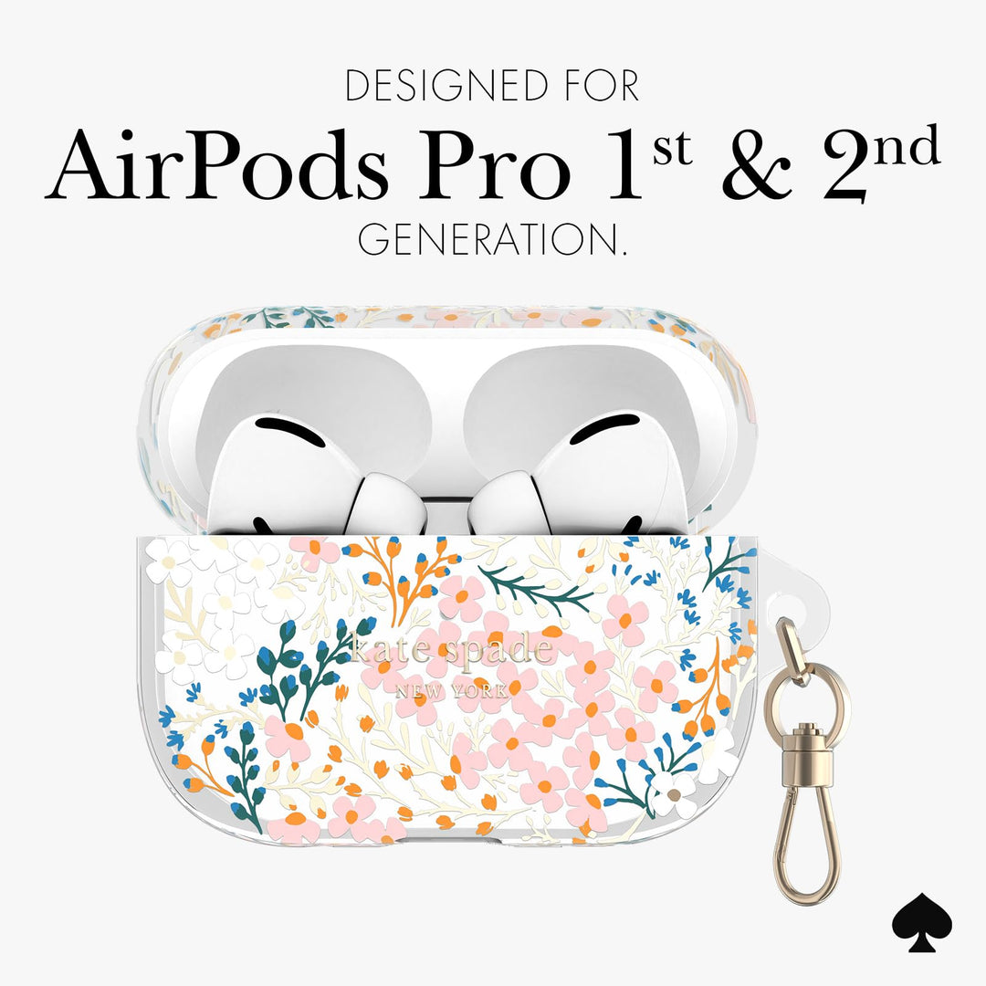 Kate Spade Tortoiseshell AirPods Pro Case & Keychain - DOKUTRONIX
