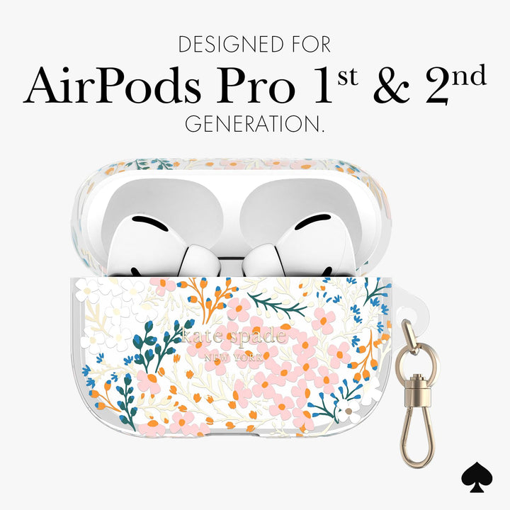 Kate Spade Tortoiseshell AirPods Pro Case & Keychain - DOKUTRONIX