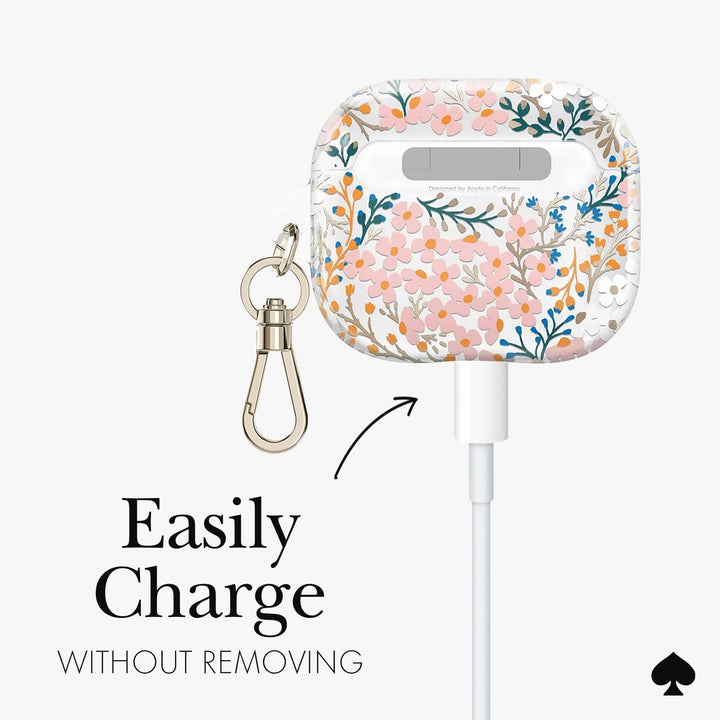 Kate Spade Tortoiseshell AirPods Pro Case & Keychain - DOKUTRONIX