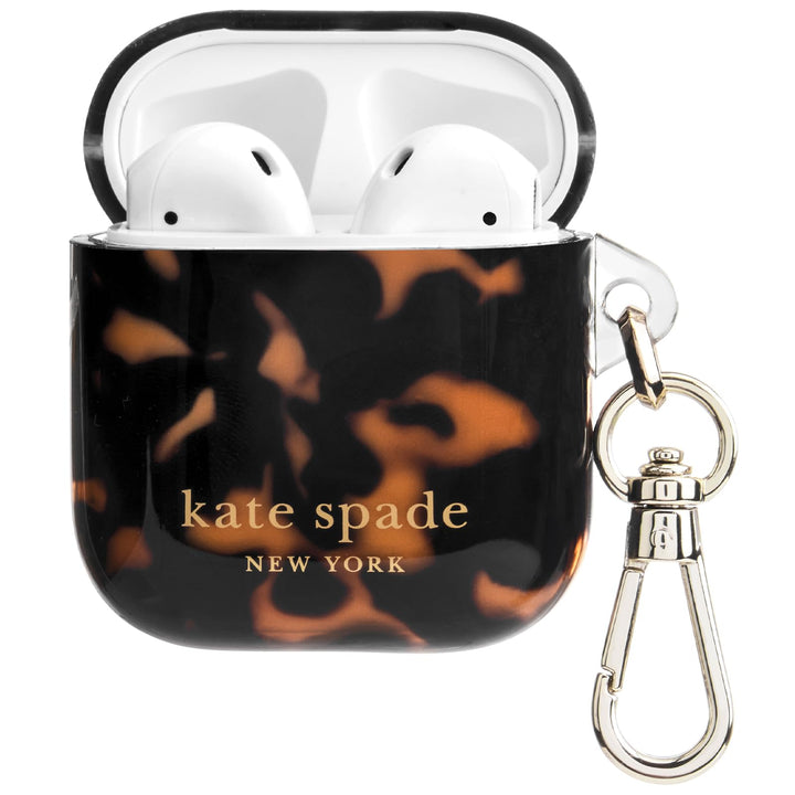 Kate Spade Tortoiseshell AirPods Pro Case & Keychain - DOKUTRONIX