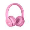 Pink Kids Foldable Bluetooth Headphones - Safe Sound