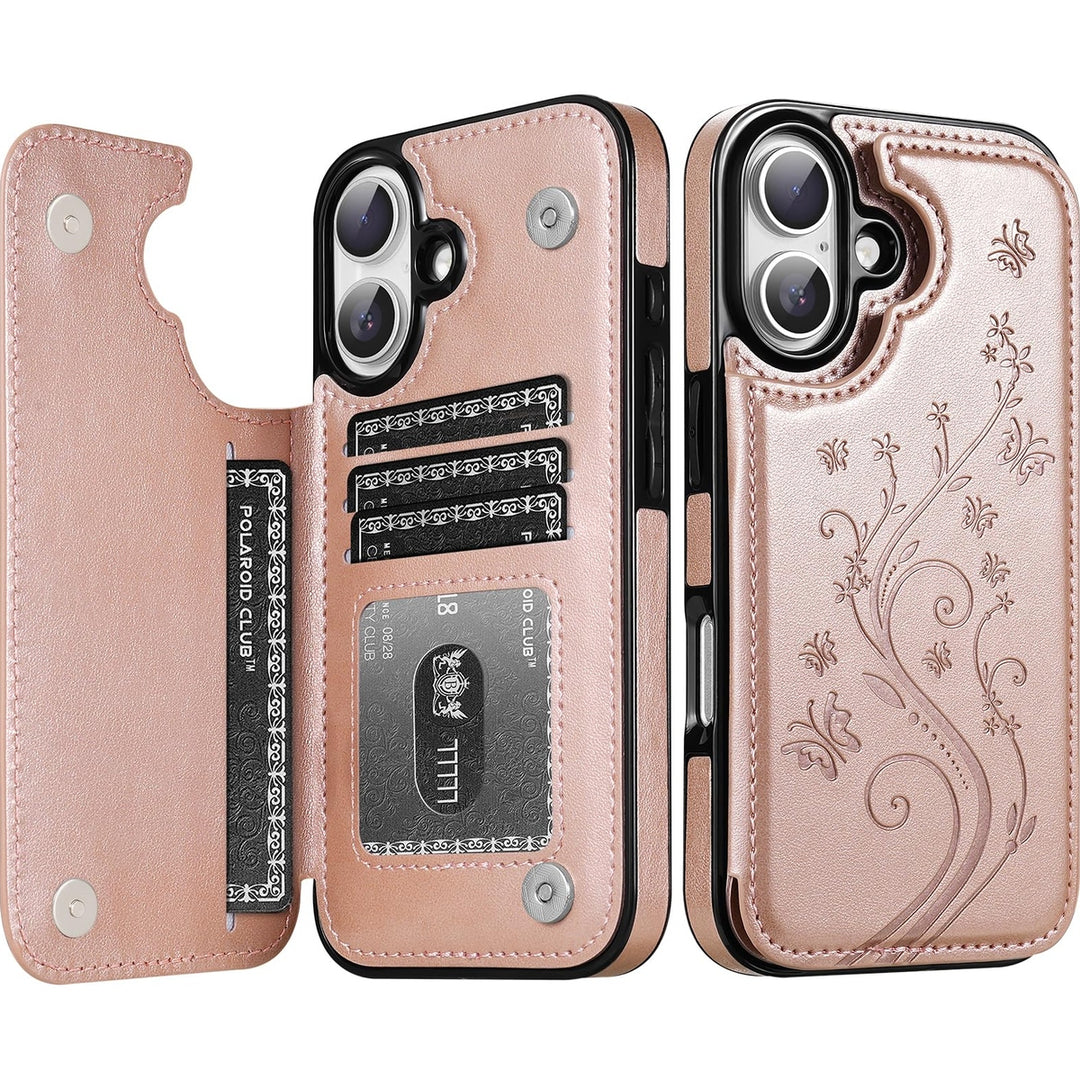 Korecase Butterfly Wallet for iPhone 16 - DOKUTRONIX