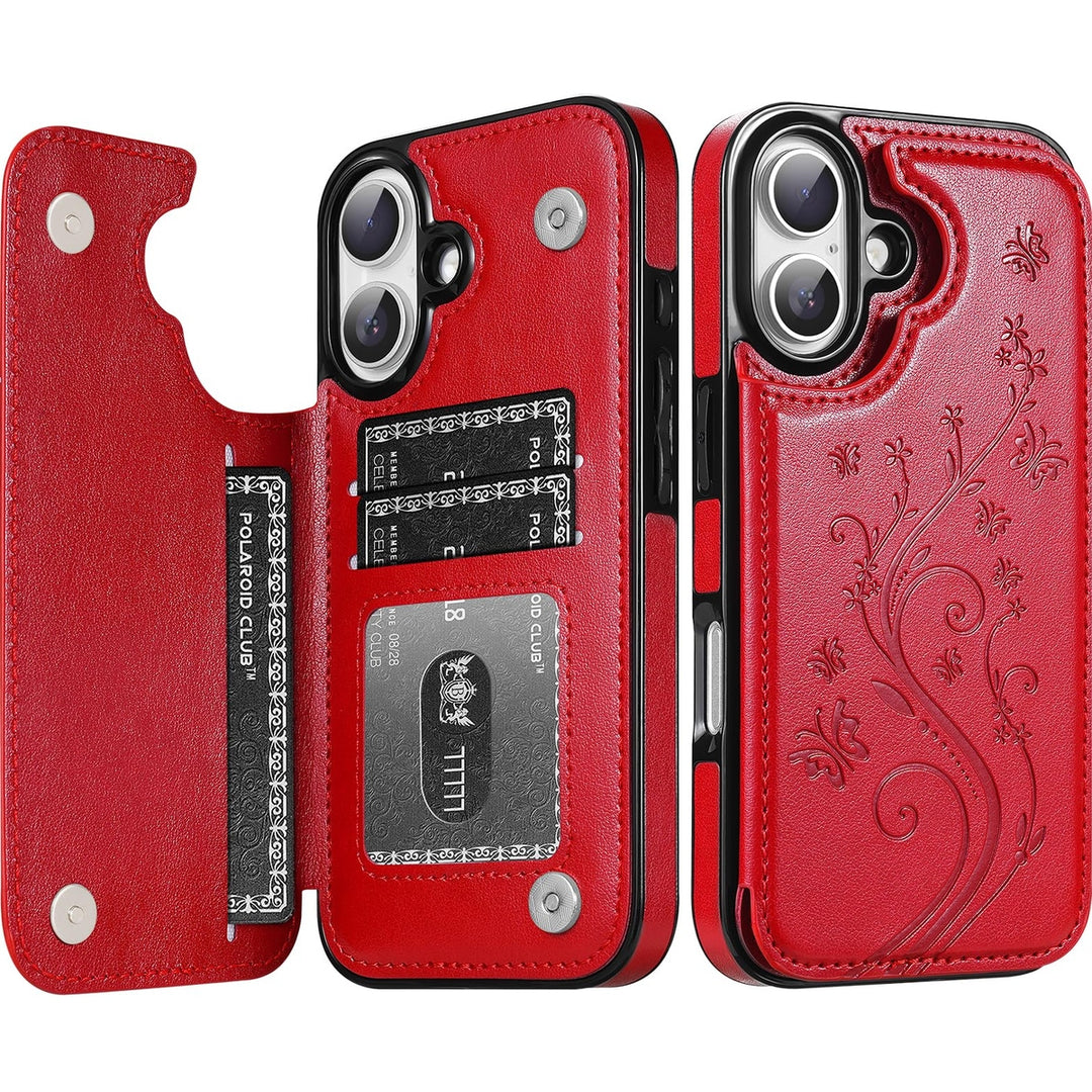 Korecase Butterfly Wallet for iPhone 16 - DOKUTRONIX