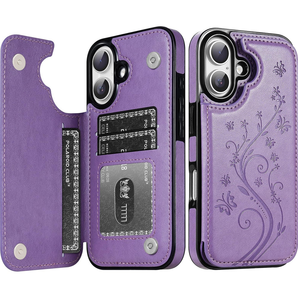 Korecase Butterfly Wallet for iPhone 16 - DOKUTRONIX