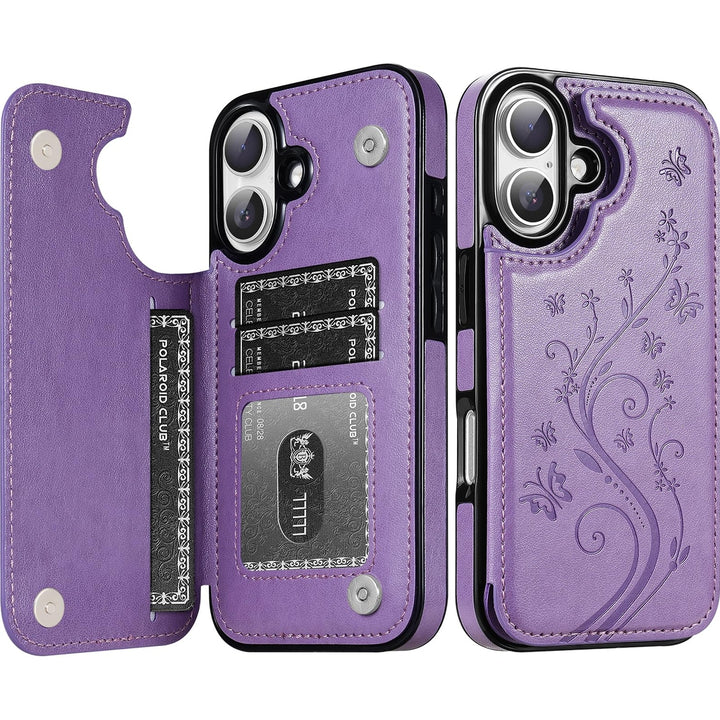 Korecase Butterfly Wallet for iPhone 16 - DOKUTRONIX