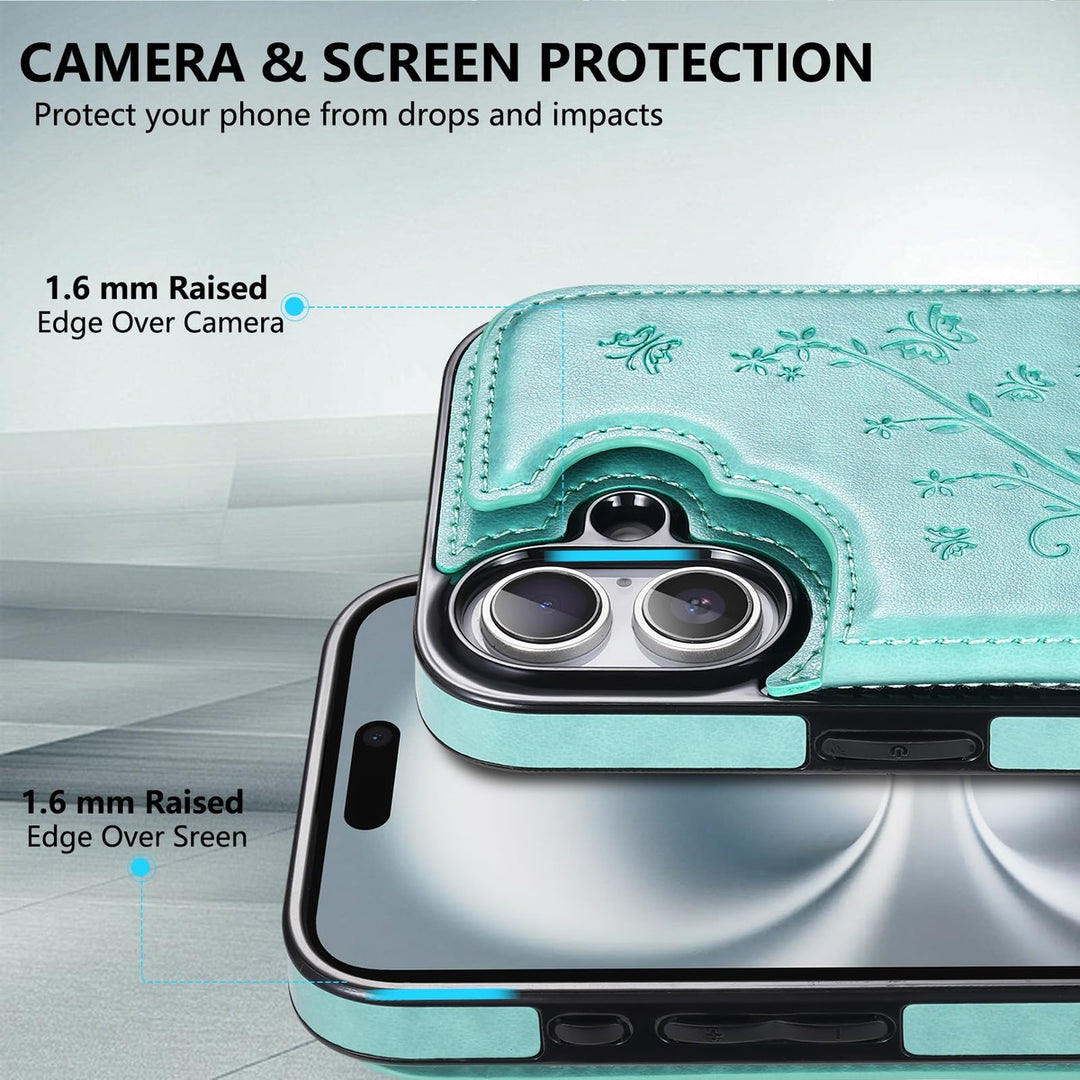 Korecase Butterfly Wallet for iPhone 16 - DOKUTRONIX