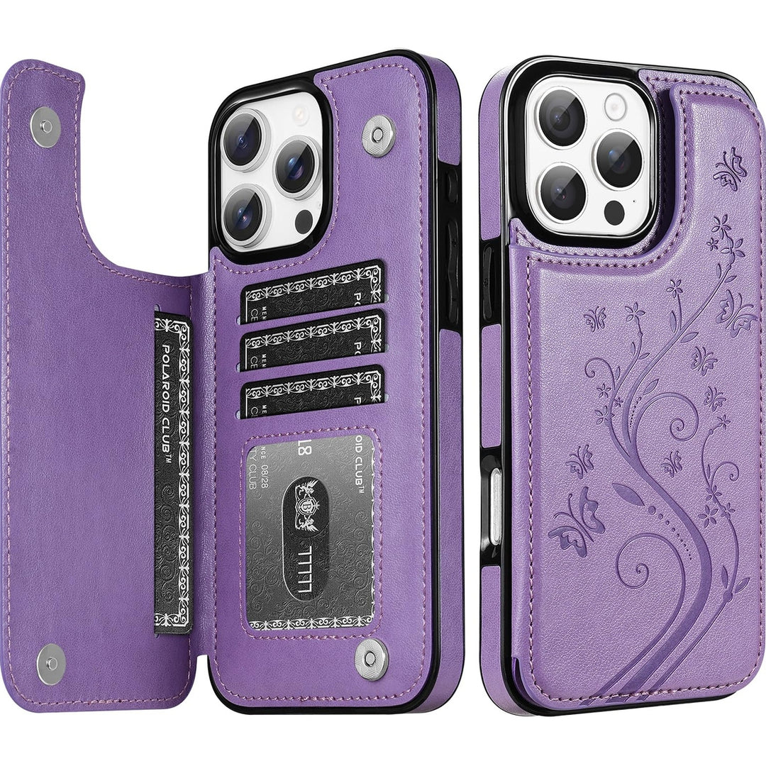 Korecase Butterfly Wallet for iPhone 16 - DOKUTRONIX