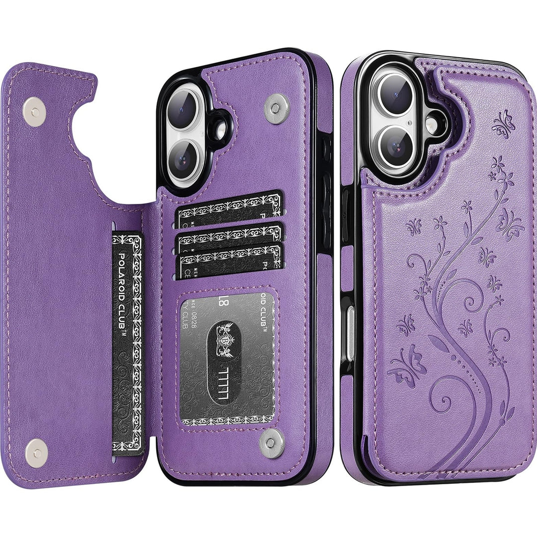 Korecase Butterfly Wallet for iPhone 16 - DOKUTRONIX