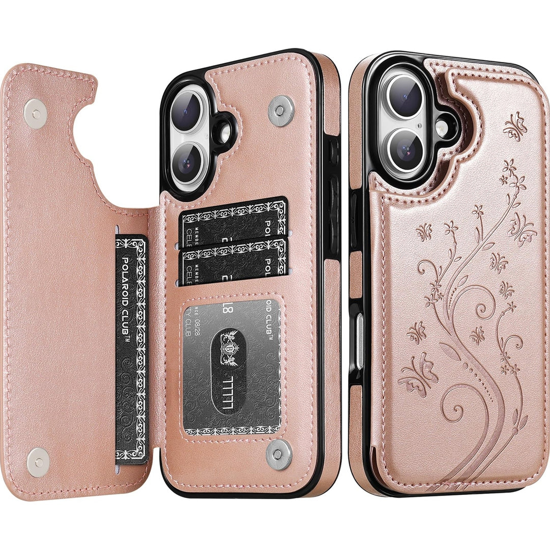 Korecase Butterfly Wallet for iPhone 16 - DOKUTRONIX