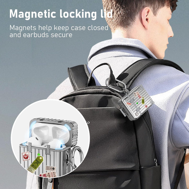 Koreda Quirky Suitcase AirPods Case - DOKUTRONIX