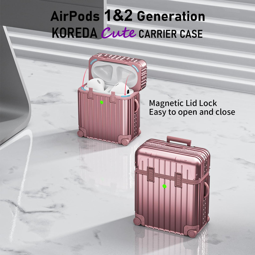 Koreda Quirky Suitcase AirPods Case - DOKUTRONIX