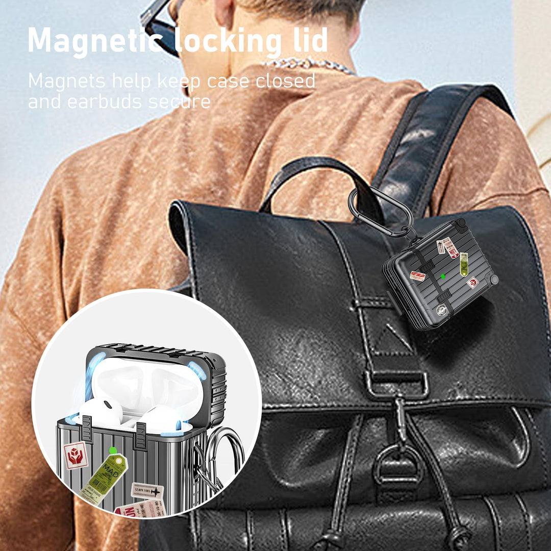 Koreda Quirky Suitcase AirPods Case - DOKUTRONIX
