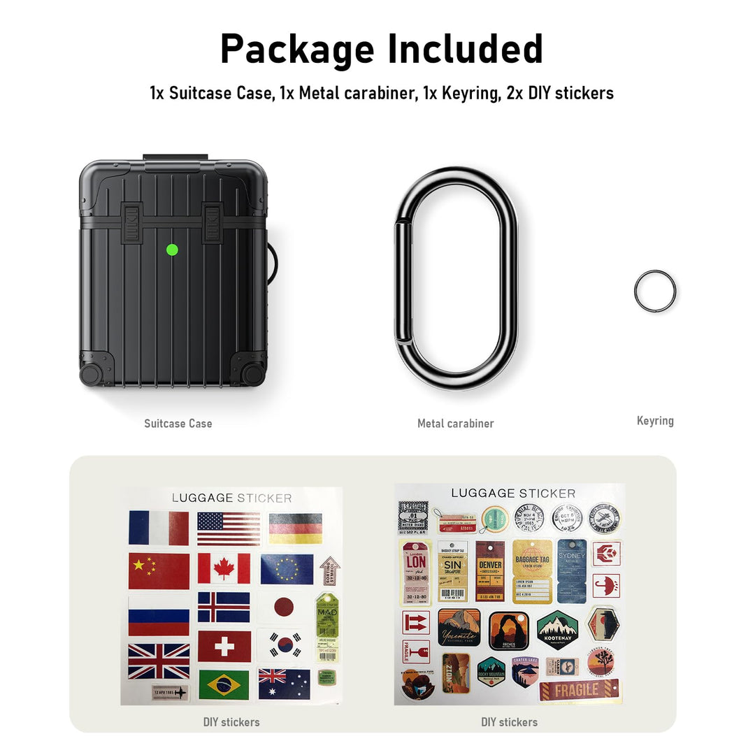 Koreda Quirky Suitcase AirPods Case - DOKUTRONIX