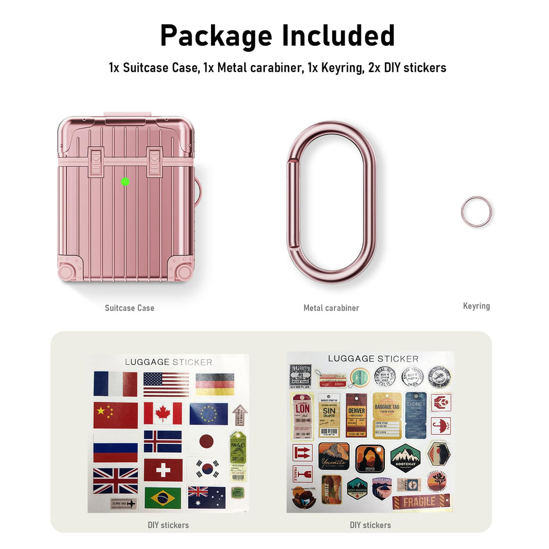 Koreda Quirky Suitcase AirPods Case - DOKUTRONIX